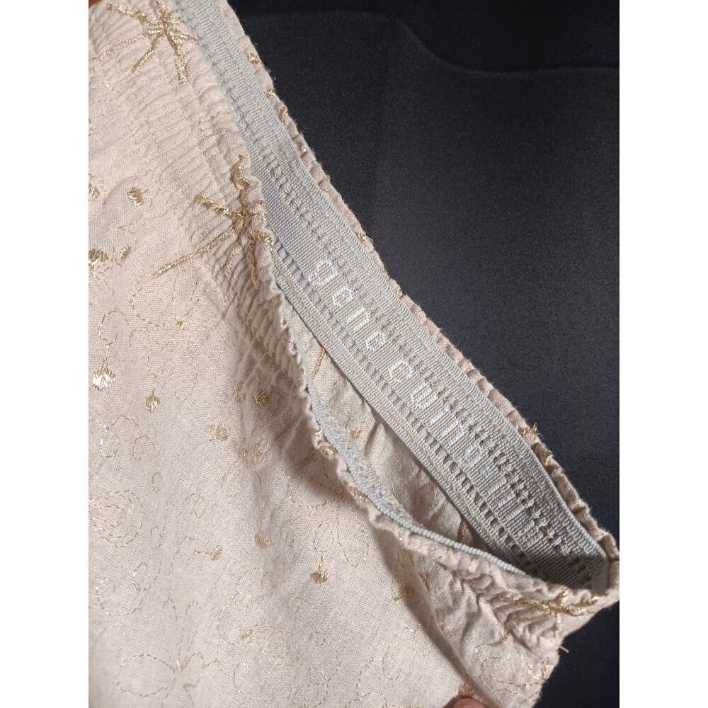 VTG BIS by Gene Ewing Embroidered Starburst Scalloped Hem Boho Cottagecore Small - Picture 7 of 9